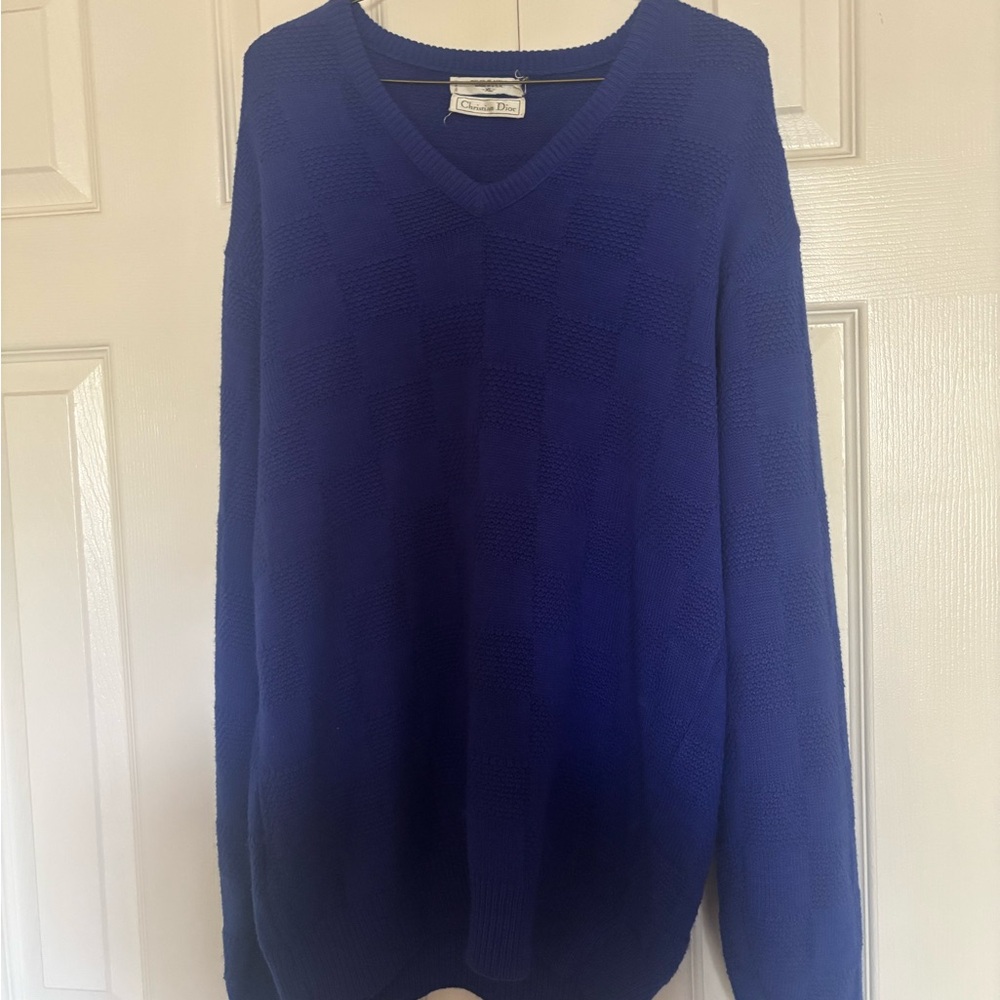 Christian Dior Vintage V-Neck Sweater